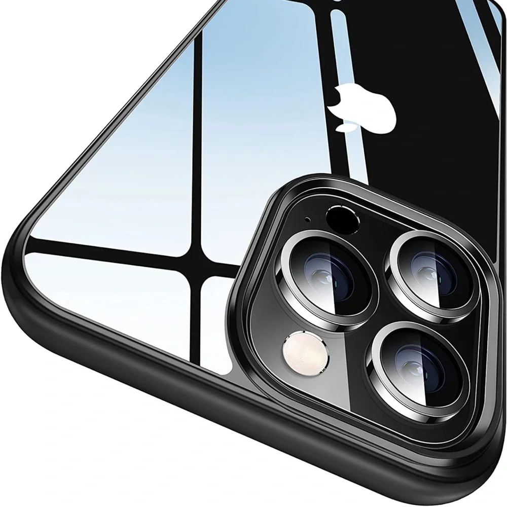 ✨NEW: iPhone 12 Black Phonecase | Clear Phone Cover | Cover for iPhone 12 Pro